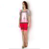 BLUSA BORBOLETA METALIZADA - CINZA