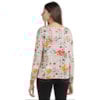 BLUSA CANTÃO FLOWERS - OFF WHITE