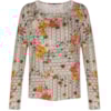 BLUSA CANTÃO FLOWERS - OFF WHITE