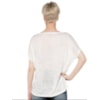 BLUSA CAPITOLLIUM AMPLA MANDALA ELEFANTE - OFF WHITE