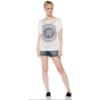 BLUSA CAPITOLLIUM AMPLA MANDALA ELEFANTE - OFF WHITE