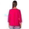 BLUSA CAPITOLLIUM EXCLUSIVE CREPE WHASHED DECOTE V PALA COSTAS - PINK