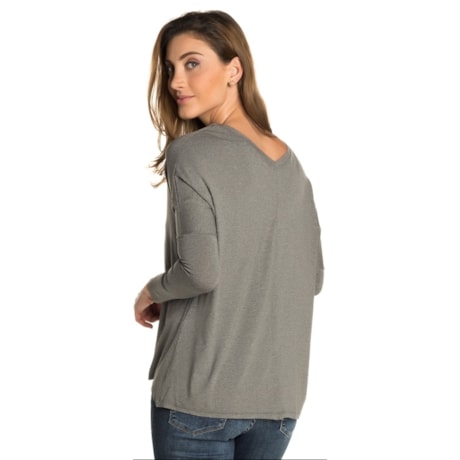 BLUSA CAPITOLLIUM EXCLUSIVE THAIS - CINZA BLUSA CAPITOLLIUM EXCLUSIVE THAIS - CINZA