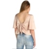 BLUSA CROPPED ALPHORRIA AMARRAÇÃO COSTAS - ROSÊ