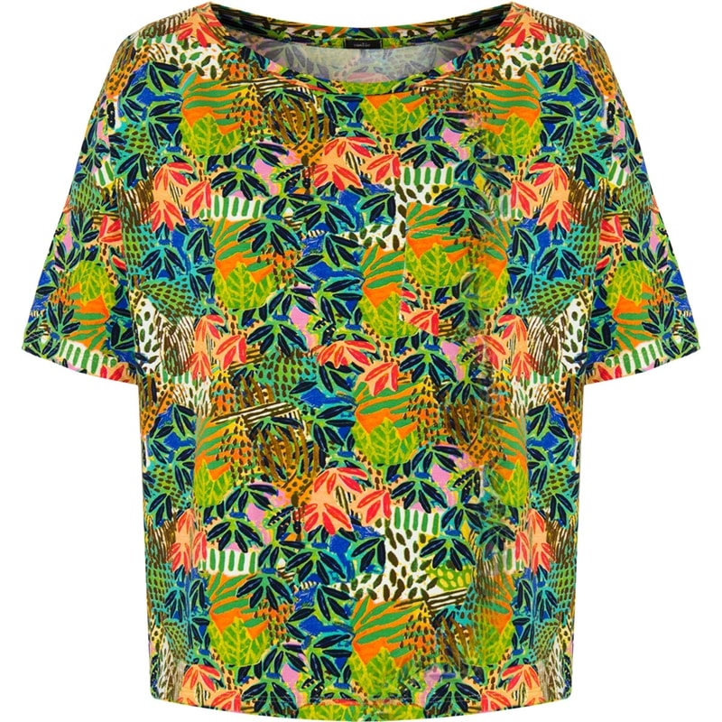 BLUSA CROPPED SAMAMBAIA - VERDE