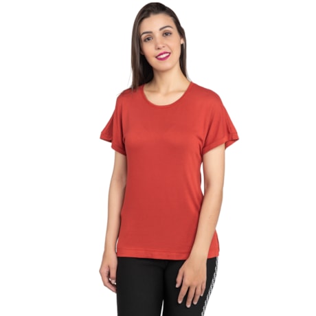 Blusa em Malha - Tangerine Blusa em Malha - Tangerine