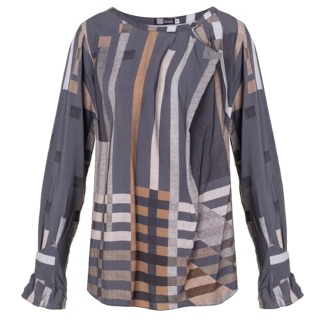 Blusa Estampa Pixel - Cléo Aidar Blusa Estampa Pixel - Cléo Aidar