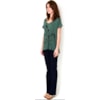 BLUSA ESTAMPADA - VERDE