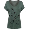 BLUSA ESTAMPADA - VERDE