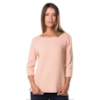 BLUSA LILLA KA BÁSICA GOLA CANOA DETALHE RECORTES - ROSÊ BLUSA LILLA KA BÁSICA GOLA CANOA DETALHE RECORTES - ROSÊ