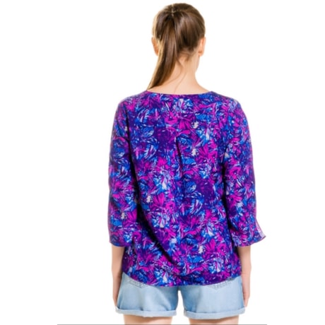 BLUSA LONDRES CAPITOLLIUM EXCLUSIVE DECOTE V PALA COSTAS - LILÁS BLUSA LONDRES CAPITOLLIUM EXCLUSIVE DECOTE V PALA COSTAS - LILÁS