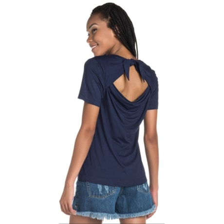 BLUSA LUCIDEZ ANGÉLICA - MARINHO