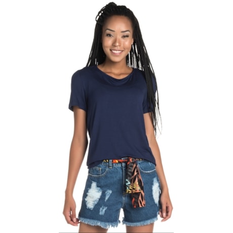 BLUSA LUCIDEZ ANGÉLICA - MARINHO BLUSA LUCIDEZ ANGÉLICA - MARINHO