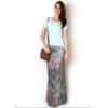 BLUSA MALHA COLAR DE PÉROLAS/ CORRENTE M/C - OFF WHITE