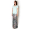 BLUSA MALHA COLAR DE PÉROLAS/ CORRENTE M/C - OFF WHITE