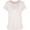 BLUSA MALHA COLAR DE PÉROLAS/ CORRENTE M/C - OFF WHITE
