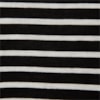 BLUSA MALHA COM SHIFFON LISTRADO - P&B
