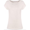 BLUSA MALHA RENDA COM CETIM DOROTEIA - OFF WHITE
