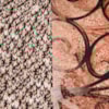 BLUSA MANGA / COSTAS TRICOT - MARROM