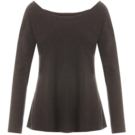BLUSA MESCLA EM VISCOLÃ MANGA RAGLAN MONTREAL - PRETO