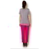 BLUSA MESCLA FRENTE ESTAMPADA - FLORAL