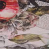 BLUSA MESCLA FRENTE ESTAMPADA - FLORAL