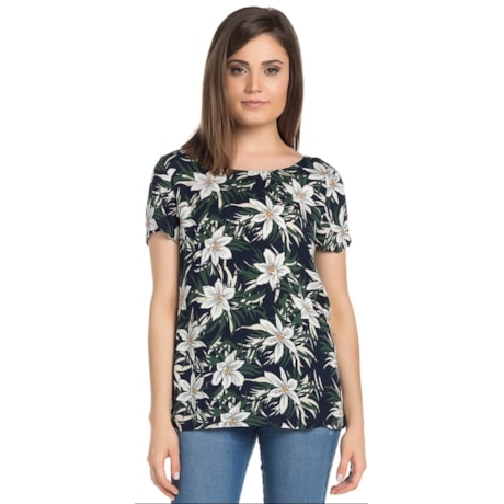 BLUSA MOÇA BONITA COM DETALHE COSTAS - MARINHO BLUSA MOÇA BONITA COM DETALHE COSTAS - MARINHO