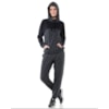 BLUSA MOLETOM WALK TREND RECORTES - CINZA