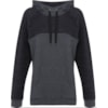 BLUSA MOLETOM WALK TREND RECORTES - CINZA