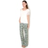 BLUSA PATY MALHA MANGA GUIPURE M/C - OFF WHITE