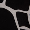 BLUSA SHIFFON AMPLA M/C ESTAMPA GIRAFA - P&B