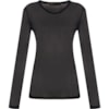 BLUSA TRANSPARENTE  PERLA - PRETO