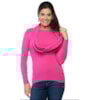BLUSA TRICÔ BANANA CAFÉ BASICA GOLA AVULSA - PINK BLUSA TRICÔ BANANA CAFÉ BASICA GOLA AVULSA - PINK