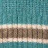 BLUSA TRICÔ GOLA V A BENÇÃO BICOLOR - MENTA