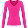 BLUSA TRICOT LEVE TRANÇAS - ROSA BLUSA TRICOT LEVE TRANÇAS - ROSA
