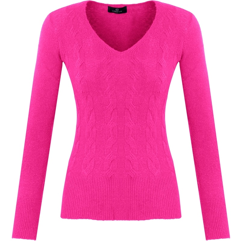 BLUSA TRICOT LEVE TRANÇAS - ROSA BLUSA TRICOT LEVE TRANÇAS - ROSA