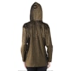 BLUSA WALK TREND EM LUREX COM CAPUZ - DOURADO