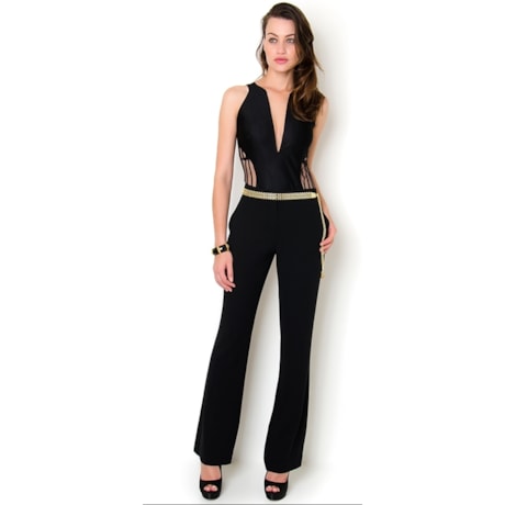 BODY CREPE DEC. TULE - PRETO BODY CREPE DEC. TULE - PRETO