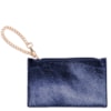 BOLSA DE OMBRO METALIZADA SALDANHA - AZUL