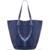 BOLSA DE OMBRO METALIZADA SALDANHA - AZUL