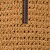 BOLSA PALHA GRANDE COM ALÇAS FINAS - - CARAMELO