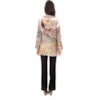 BORDA BARROCA - CAMISÃO VISCOSE ESTAMPA IGUANA - MARROM