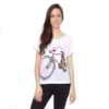 BORDA BARROCA - T-SHIRT ESTAMPA BICICLETA VITTA - BRANCO