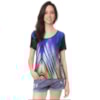 BORDA BARROCA - T-SHIRT SOLIS FRENTE ESTAMPADA - AZUL ROYAL