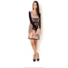 BORDA BARROCA - VESTIDO SUKI CORUJA M/L - PRETO