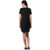 BORDA BARROCA - VESTIDO T-SHIRT ESTAMPADO - PRETO