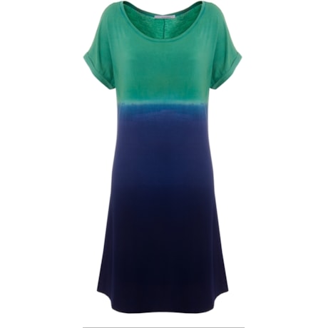 BORDA BARROCA - VESTIDO TIE DYE - VERDE