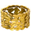 BRACELETE FOLHAS - DOURADO