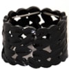 BRACELETE FOLHAS - PRETO