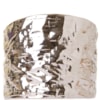 BRACELETE LARGO AMASSADO SOIL - PRATA